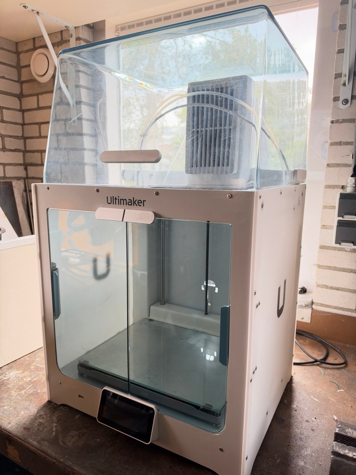 Ultimaker S5 (2021) met Air Manager, Computers en Software, Ophalen, Zo goed als nieuw, Filament