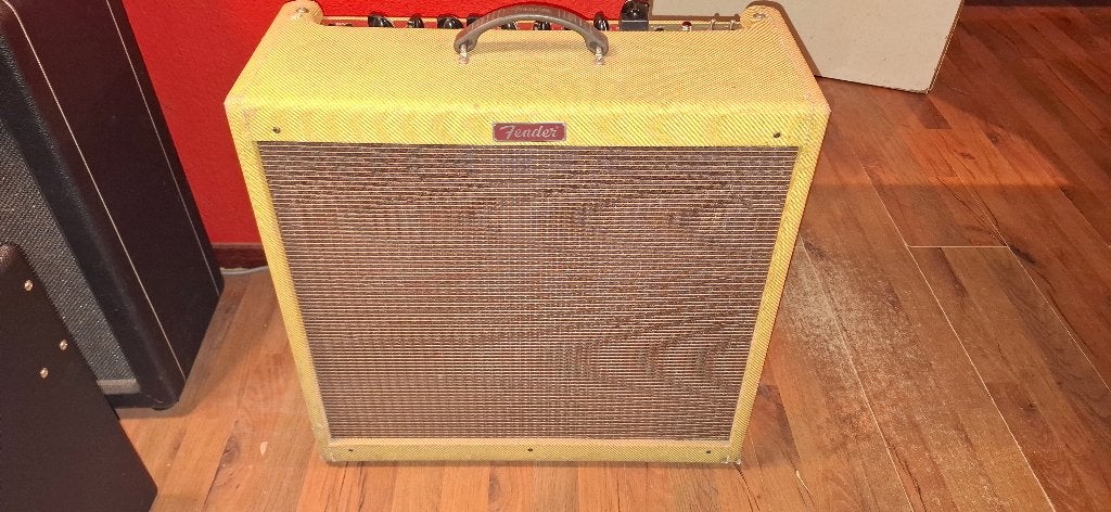 Fender Blues Deville of Bogner Alchemist buizenamps lees adv, Ophalen, Gebruikt, Gitaar, Minder dan 50 watt