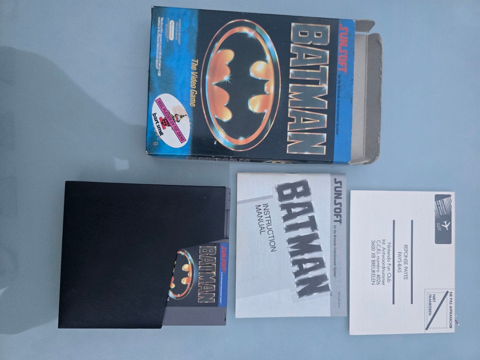 Batman The Video Game NES (Compleet met doos en boekje), Spelcomputers en Games, Spelcomputers | Nintendo NES, Ophalen of Verzenden