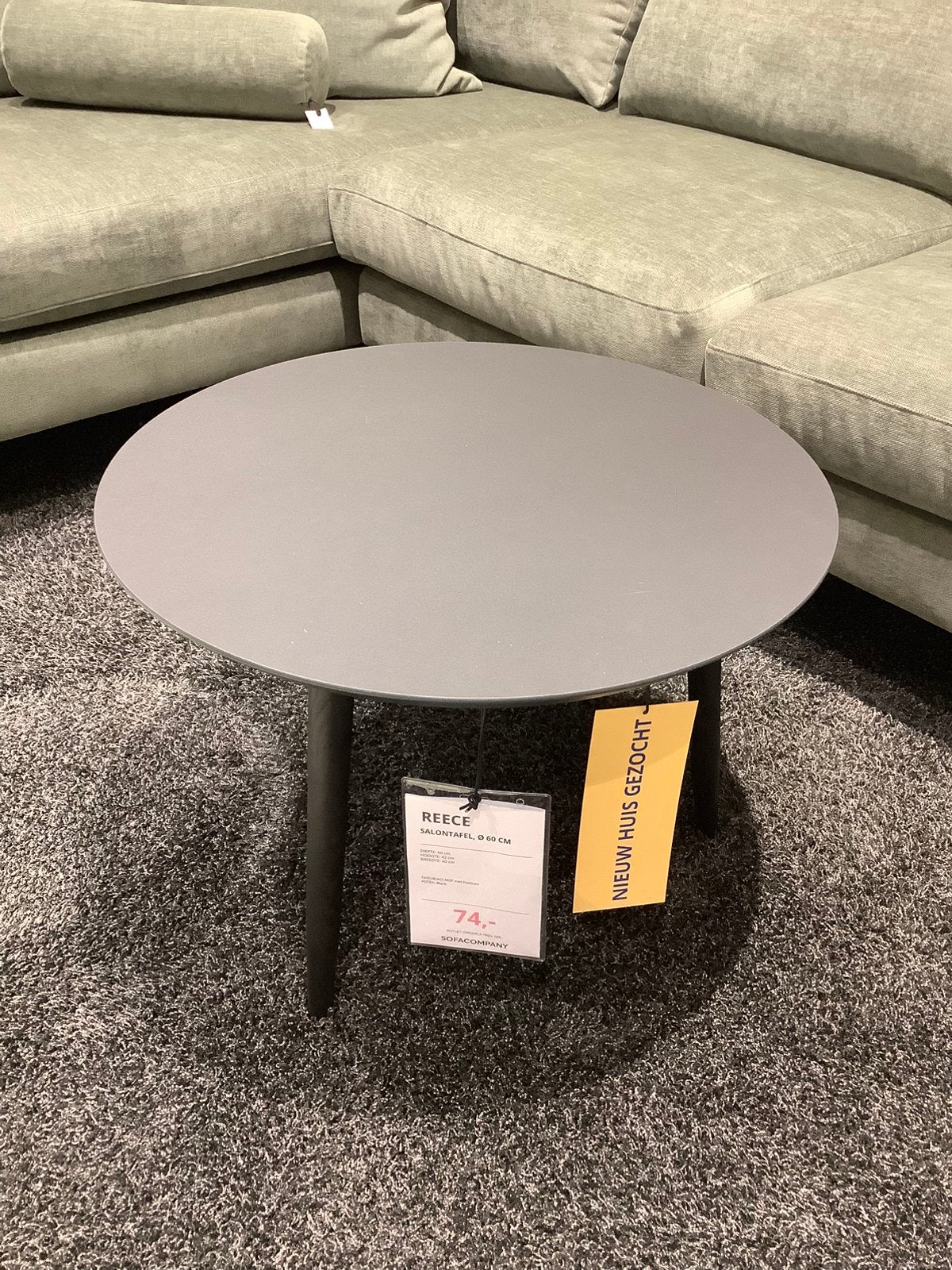 Sofacompany Reece Salontafel, Huis en Inrichting, Ophalen, Zo goed als nieuw, Rechthoekig, 50 tot 100 cm