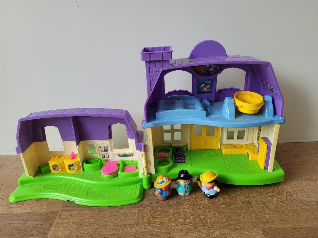 Speelhuis Fisher Price Little People, Kinderen en Baby's, Speelgoed | Fisher-Price, Ophalen, Gebruikt, Speelset, Met geluid