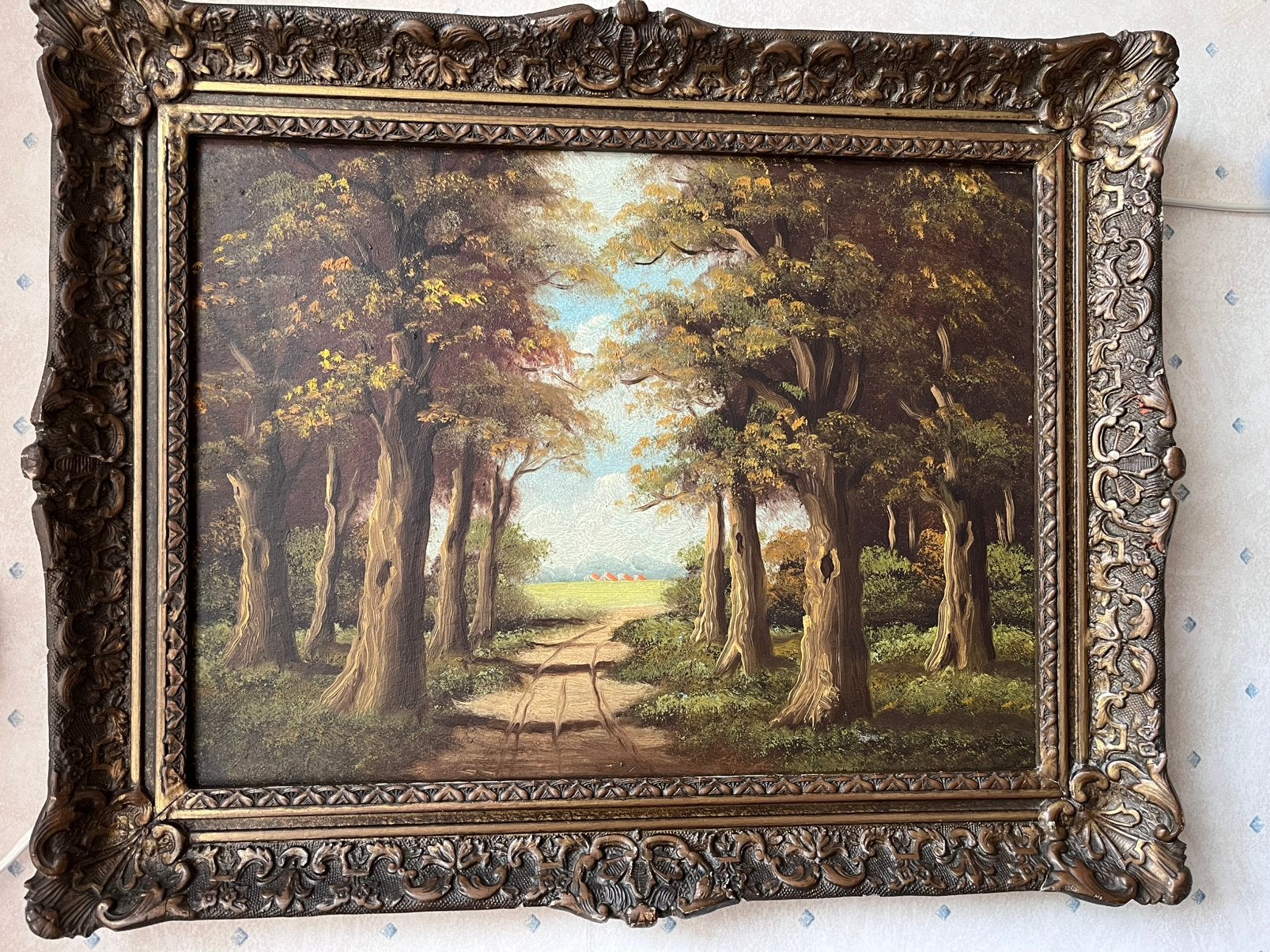 Schilderij, Ophalen