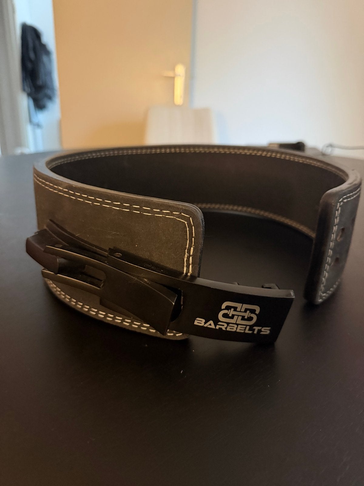 Barbelts powerlifting riem 2x gebruikt, Ophalen of Verzenden, Gebruikt, Rug, Halterriem