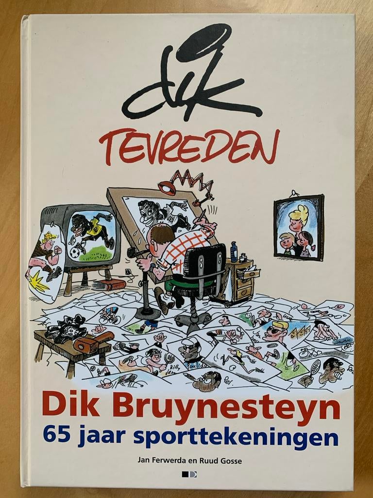 Ruud Gosse - Dik tevreden, Boeken, Ruud Gosse; Jan Ferwerda, Ophalen of Verzenden, Zo goed als nieuw, Overige sporten