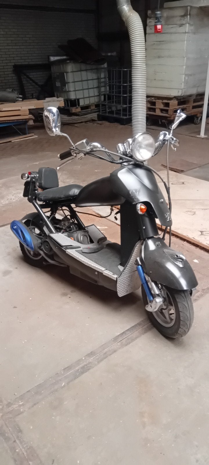 Peugeot vclick scooter zelfbouw chopper, Fietsen en Brommers, Scooters | Kymco, Ophalen, Zo goed als nieuw, Benzine, Overige modellen