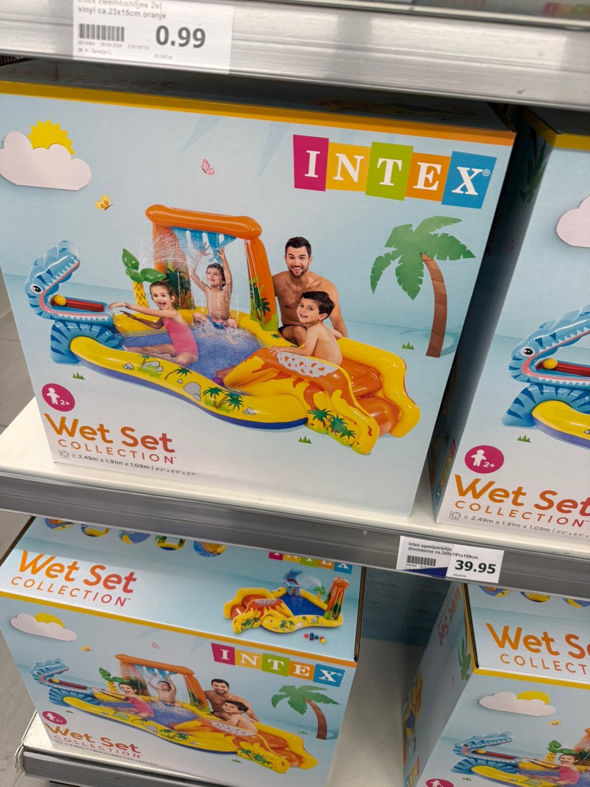 Zwembad action, Ophalen, Zo goed als nieuw