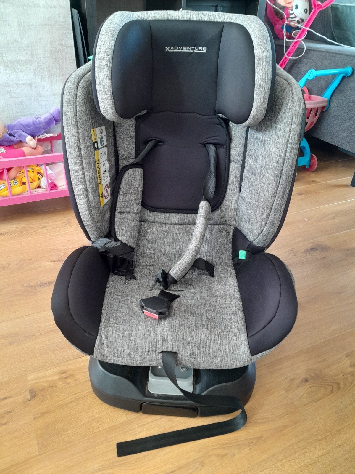 X-Adventure autostoel 0-18 kg met Isofix, Ophalen, 9 t/m 18 kg, Overige merken, Isofix