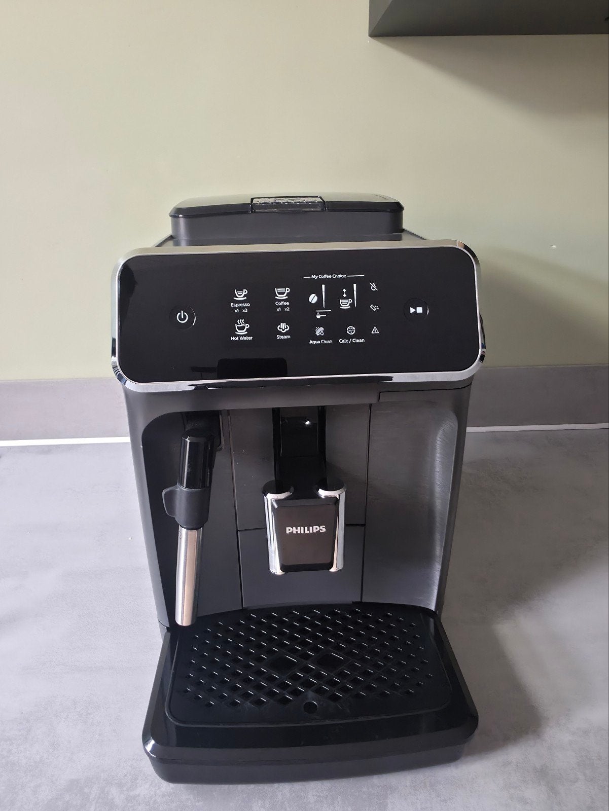 Philips 2200 EP2224/10 volautomatische espressomachine, Witgoed en Apparatuur, Koffiezetapparaten, Ophalen of Verzenden, Zo goed als nieuw