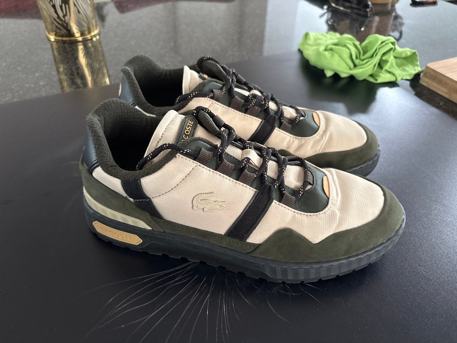 Lacoste T-Clip WNTR 222 2 sneakers maat 44, Ophalen, Zo goed als nieuw, Overige kleuren, Sneakers of Gympen