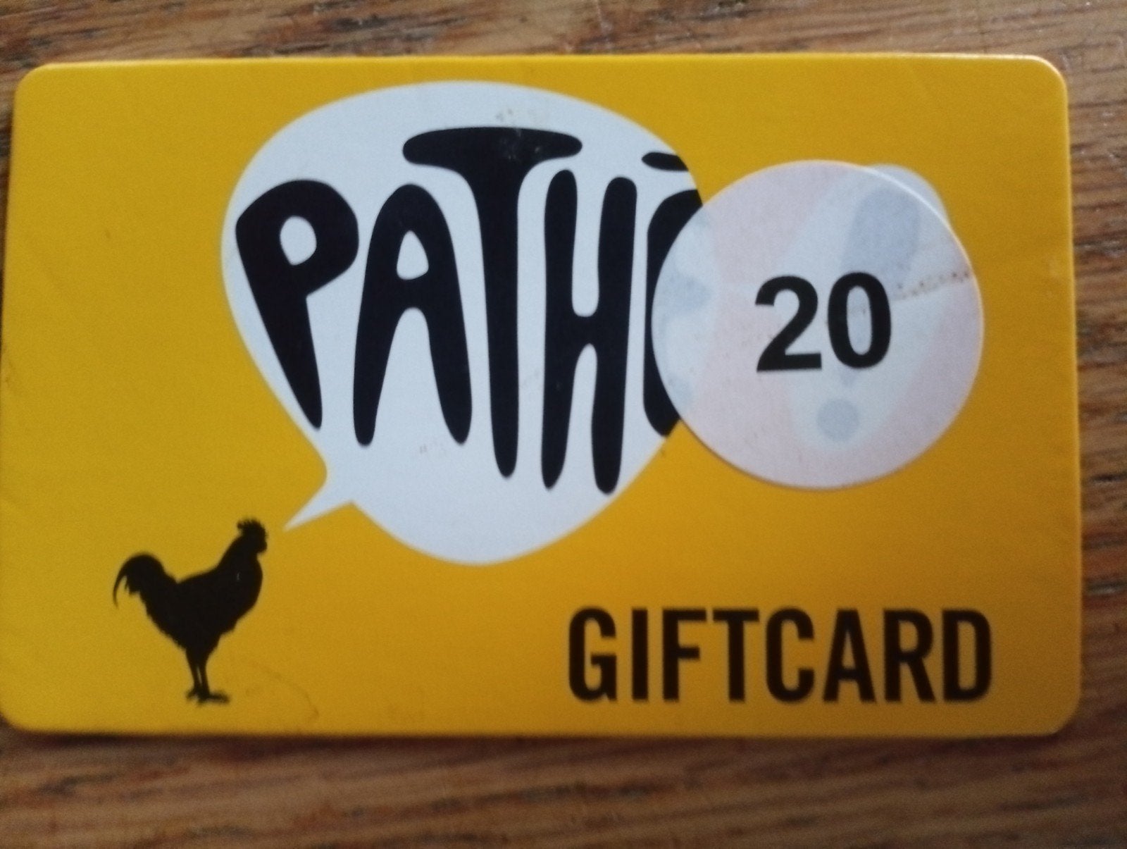 Pathe cadeaukaart twv. €20, Tickets en Kaartjes, Eén persoon, Cadeaubon, Overige typen