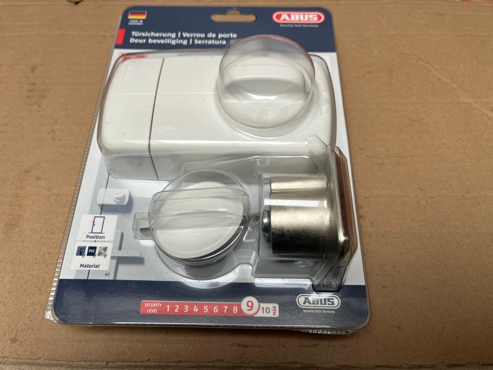 ABUS BIJZETSLOT CAMPER OF CARAVAN  NIEUW, Ophalen of Verzenden, Nieuw
