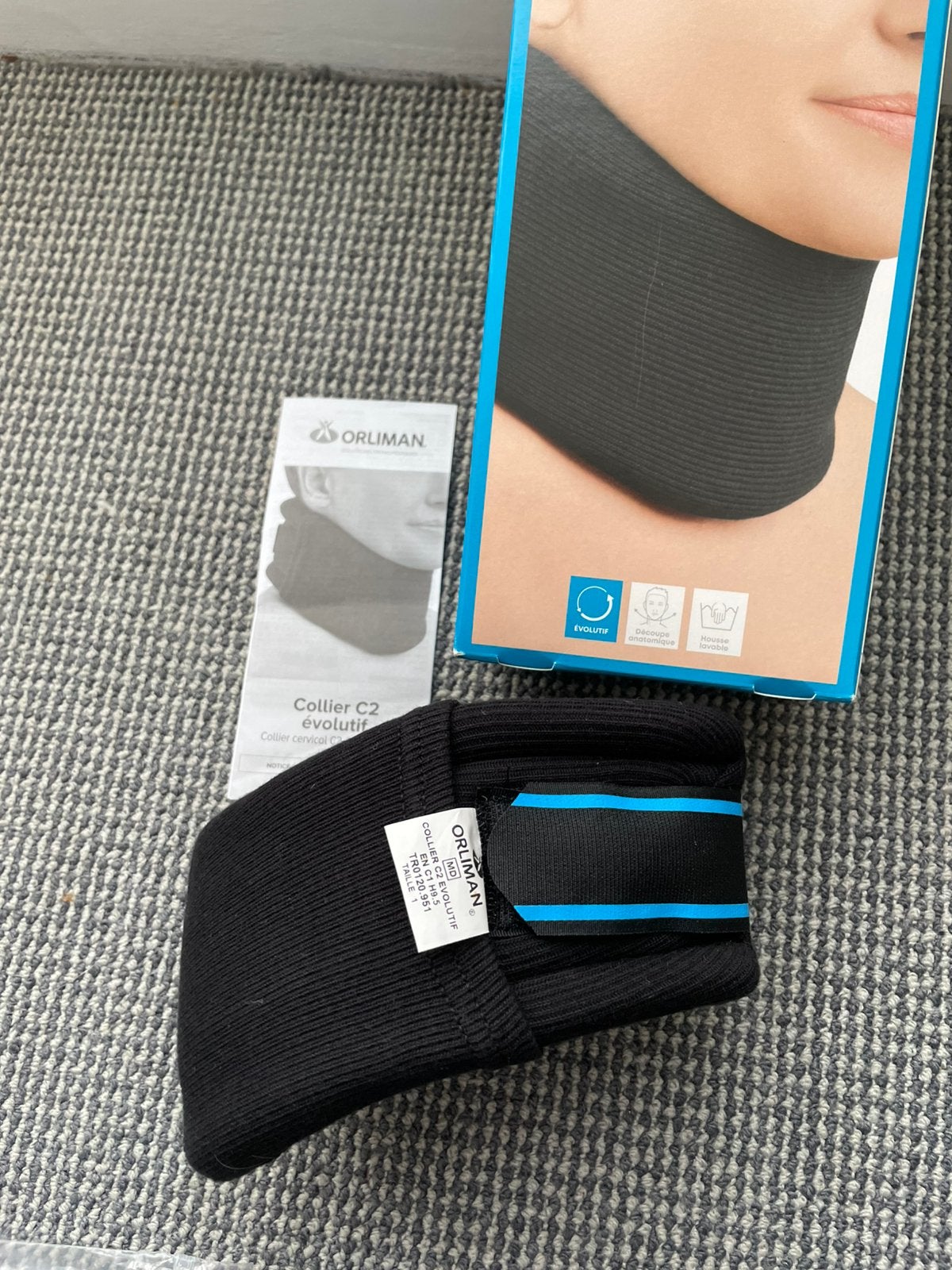 Orliman nekbrace maat 1 (30-34 cm), Ophalen of Verzenden, Zo goed als nieuw
