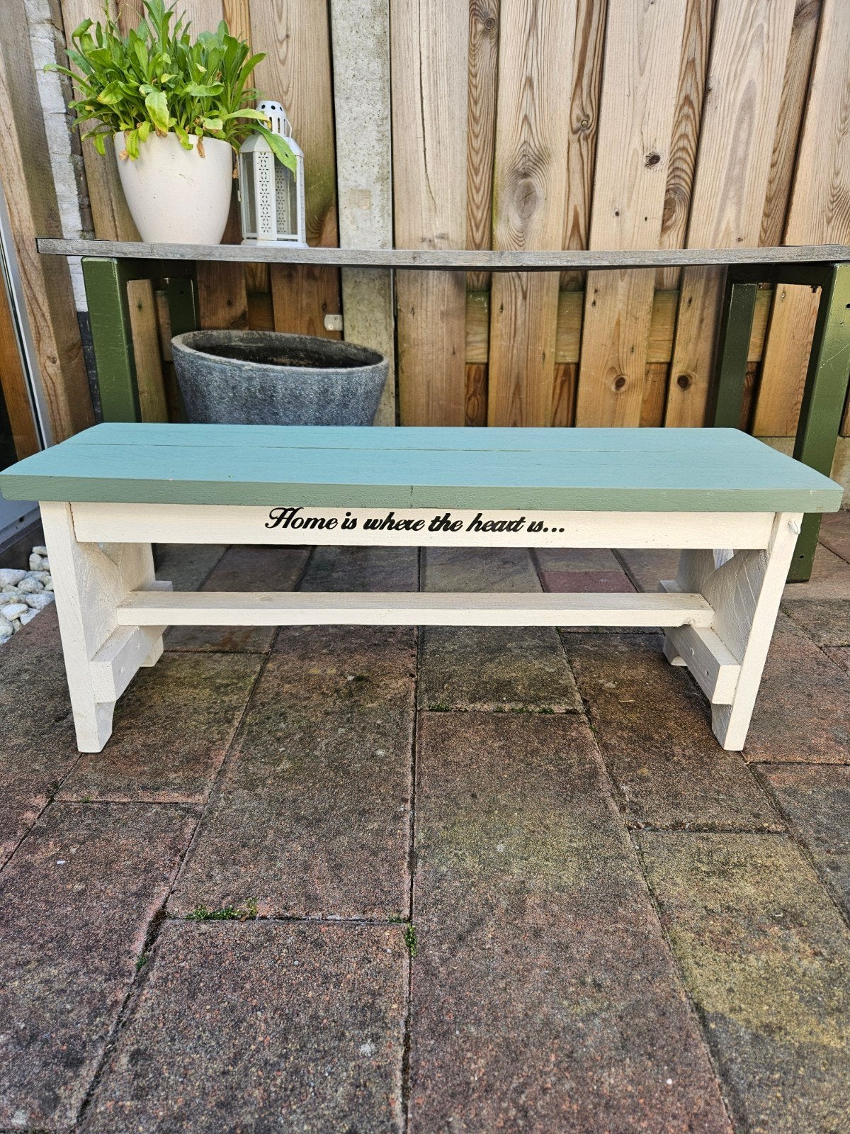 leuk klein bankje, Ophalen, Zo goed als nieuw, Hout