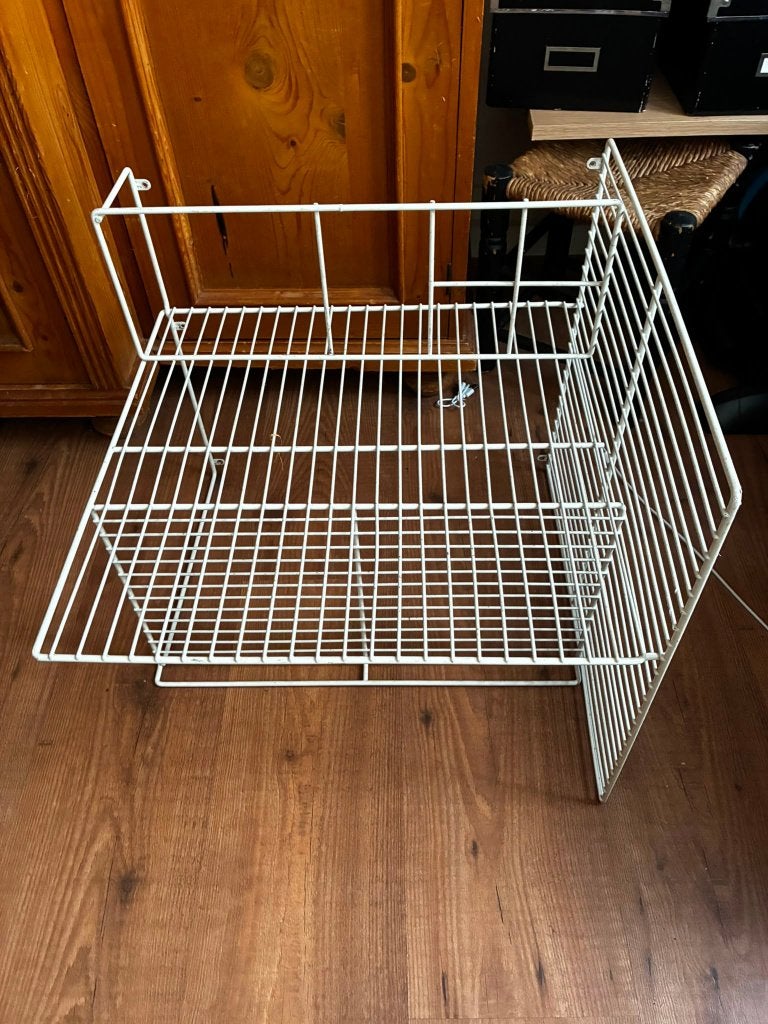 American Kitchen, pannenrek, Ophalen, Gebruikt, Bordenrek, Metaal