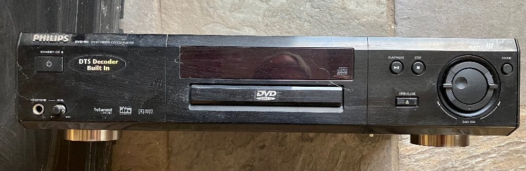 Philips DVD 951 – Hoogwaardige DVD & CD-speler , Ophalen, Gebruikt, Dvd-speler, Philips