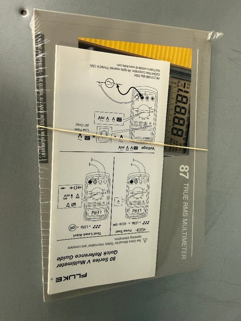 fluke 87 en 116 multimeter true rms, Info@fluke.nl, Ophalen of Verzenden, Fluke Nederland BV, Multimeter