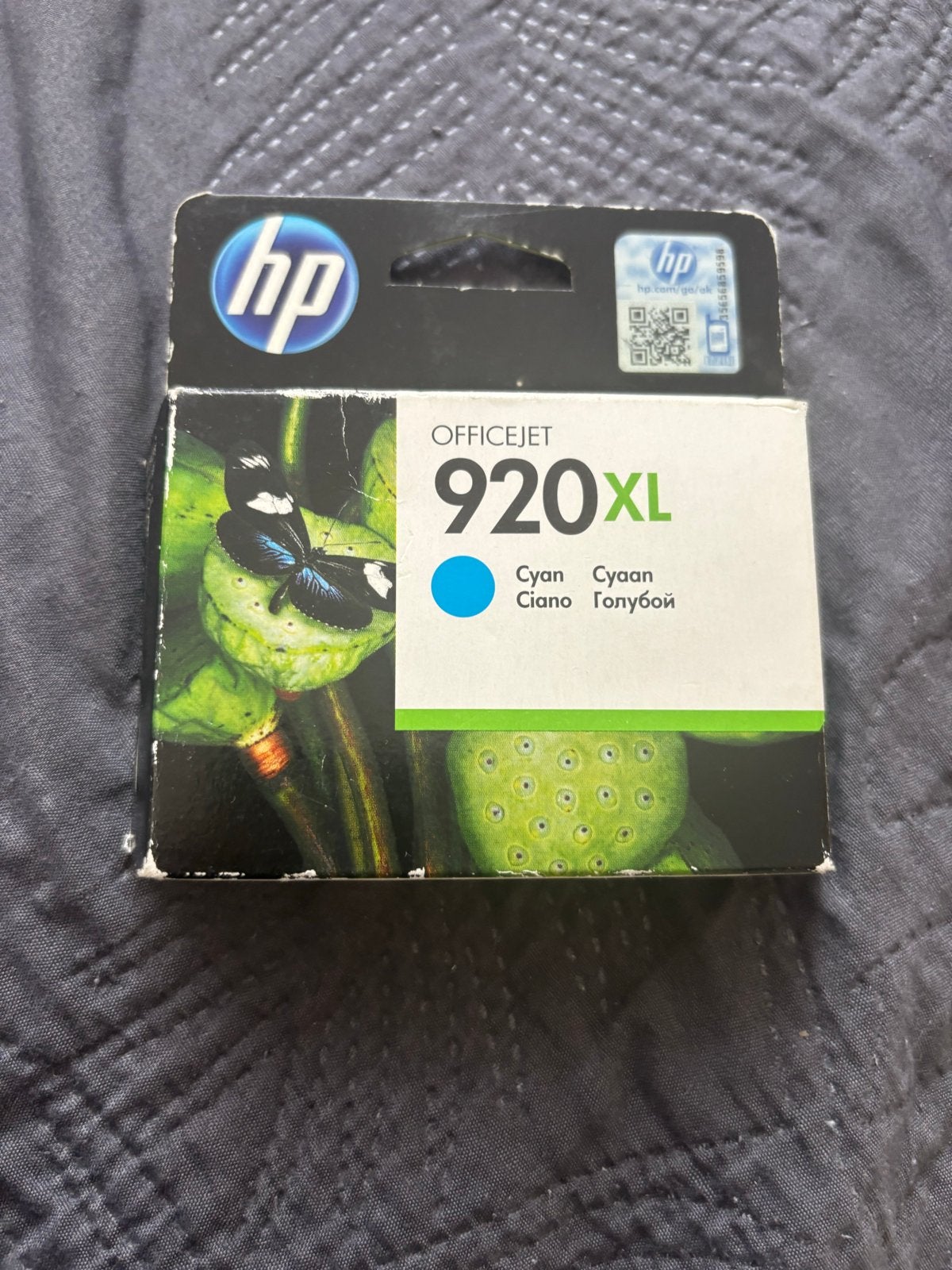 Nieuwe HP OfficeJet 920XL Cyan inktcartridge, Ophalen of Verzenden, Nieuw, Cartridge