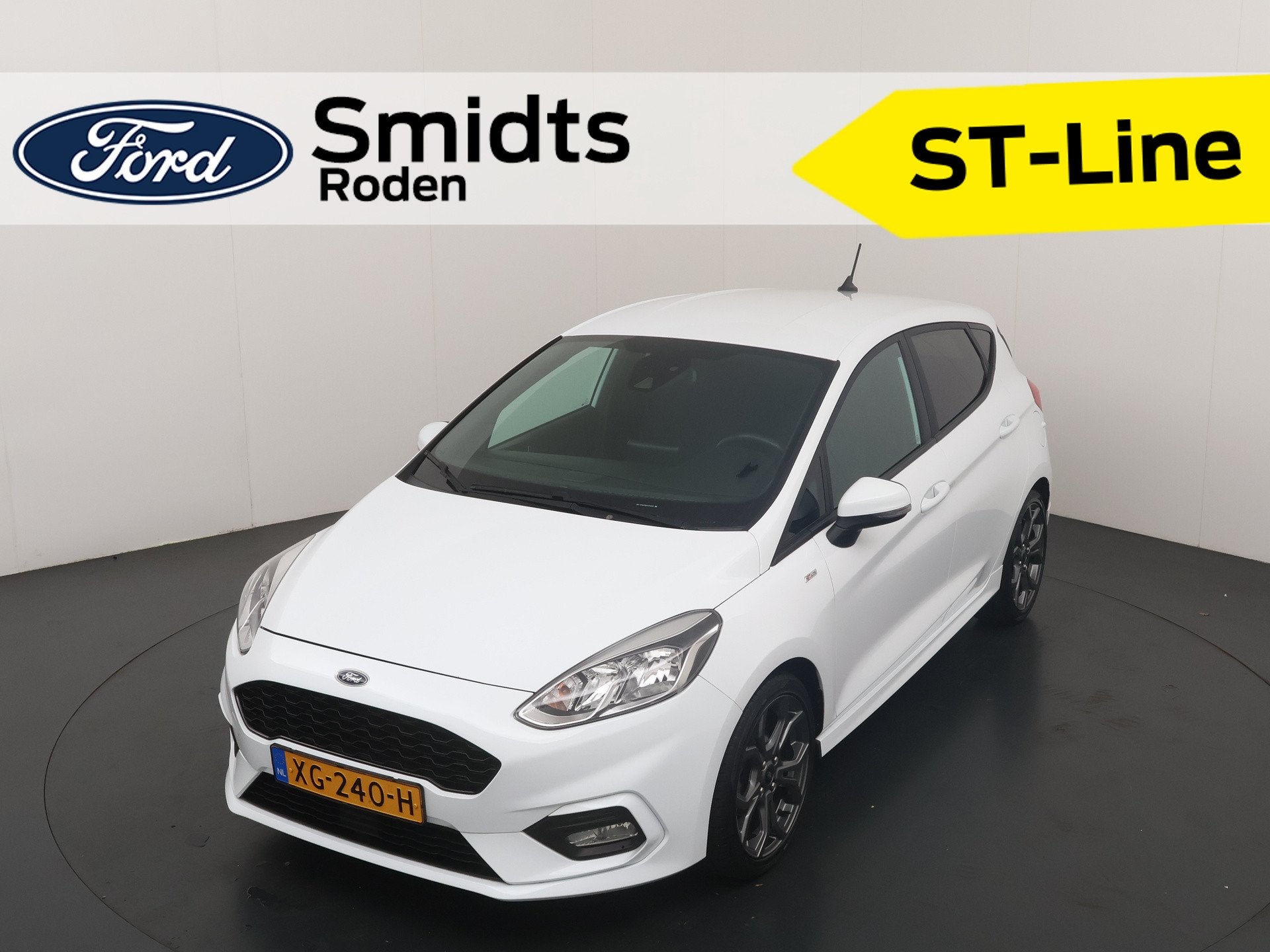 Ford Fiesta 100PK EcoBoost ST-Line | Cruise | Navi | Clima |, Auto's, Dealer onderhouden, Gebruikt, Origineel Nederlands, Handgeschakeld