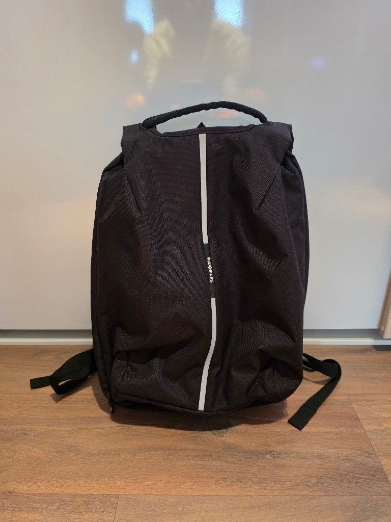 Samsonite Securipak Travel Backpack 15.6" Laptoprugzak, Gevoerd laptopvak, 15 inch, Ophalen of Verzenden, Zo goed als nieuw