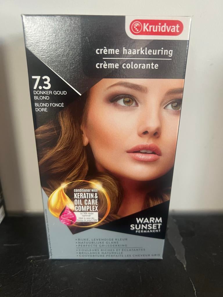 Haarverf: Kruidvat Donker Goud Blond, Henna Plus Koper Rood,, Ophalen, Nieuw, Overige typen