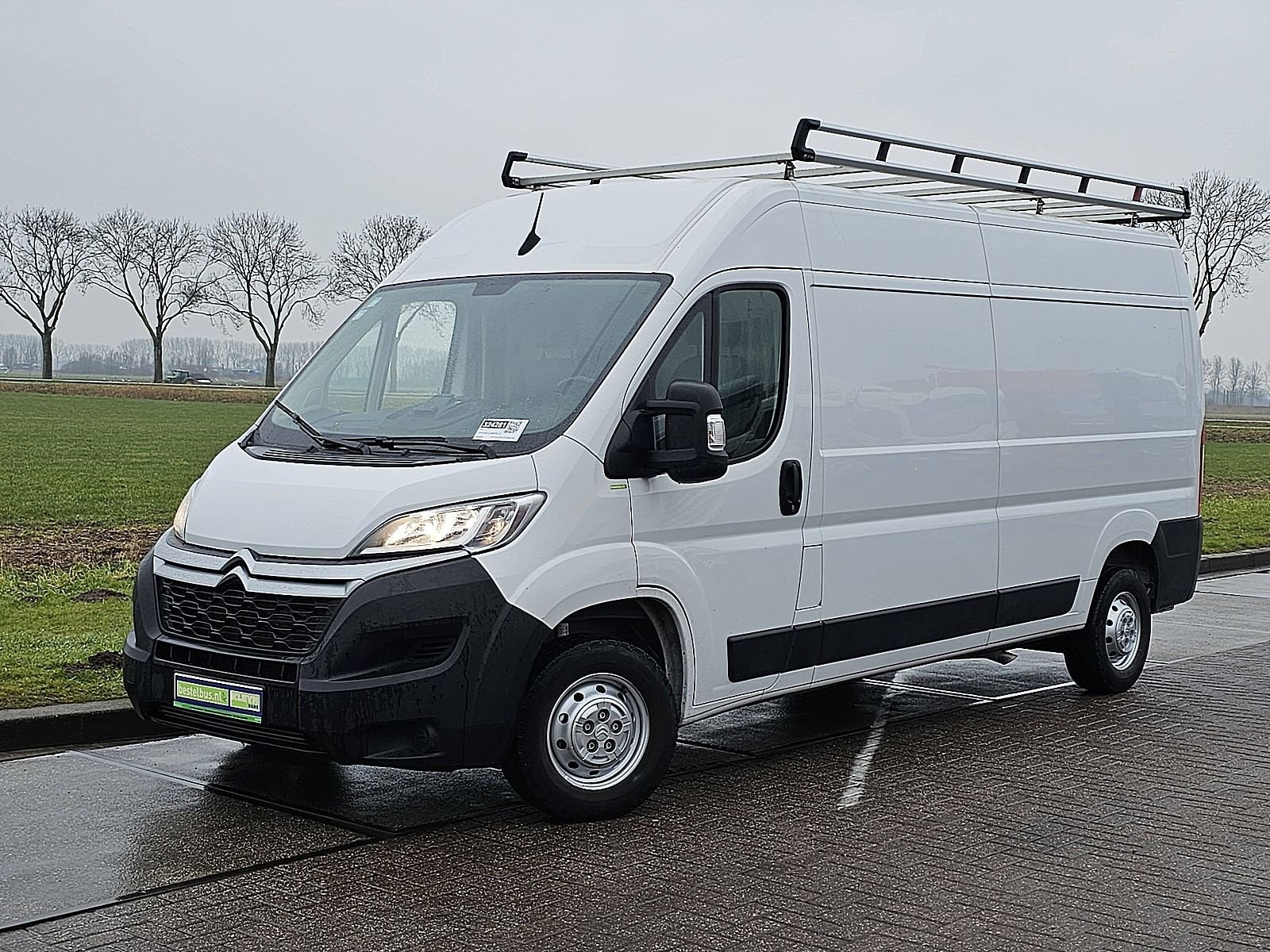 CITROEN JUMPER 2.2 l3h2 165pk navi ac, Auto's, Gebruikt, Euro 6, Citroën, Wit