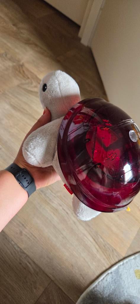 Zazu slaaptrainer schildpad met licht en geluid, Kinderen en Baby's, Speelgoed | Knuffels en Pluche, Zo goed als nieuw, Overige typen