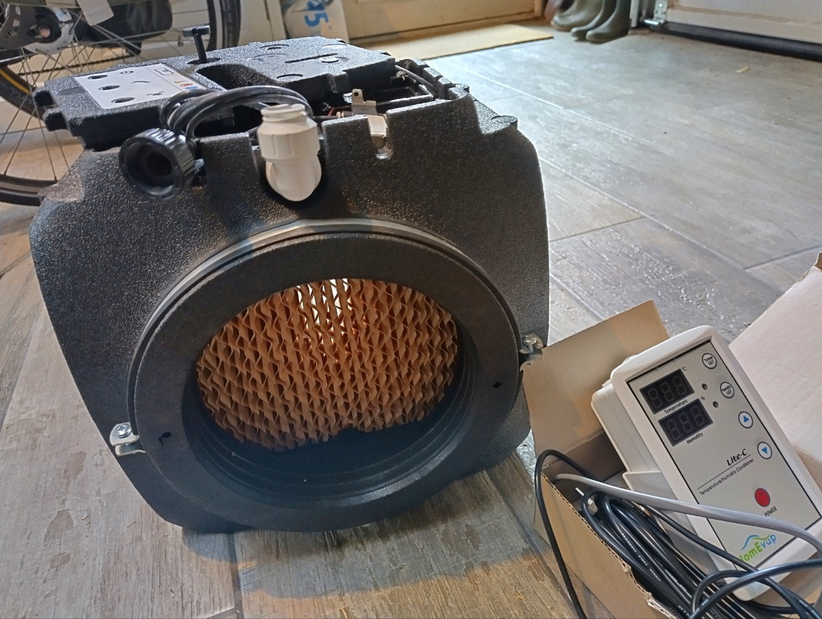 Homevap Koeler voor WTW - 200mm buis - PCB mist, Minder dan 60 m³, Ophalen of Verzenden, Koelen en Ontvochtigen, Niet werkend