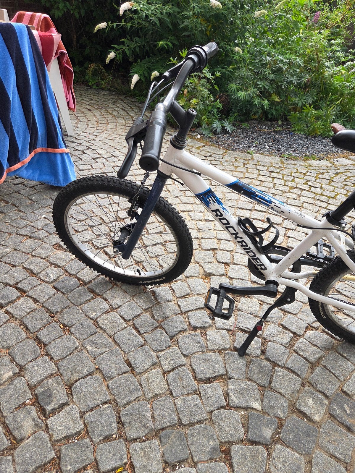 Rockrider kinderfiets 20 inch, Ophalen, 20 inch of meer, Gebruikt, Velgrem