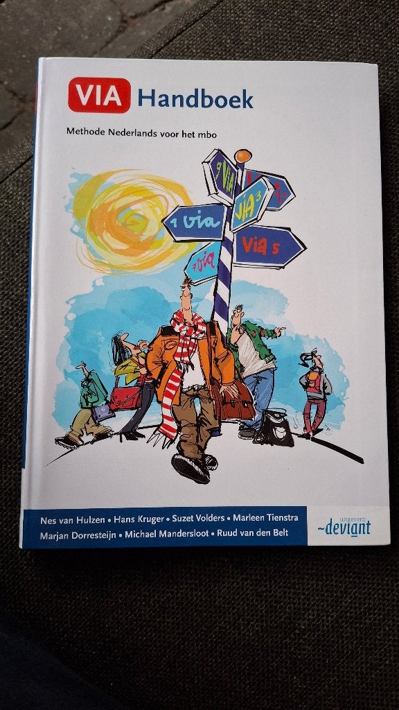 VIA Handboek Methode Nederlands voor het mbo - Ongebruikt, Nieuw, Ophalen of Verzenden, Nes van Hulzen, Hans Kruger, Suzet Volders, Marleen Tienstra