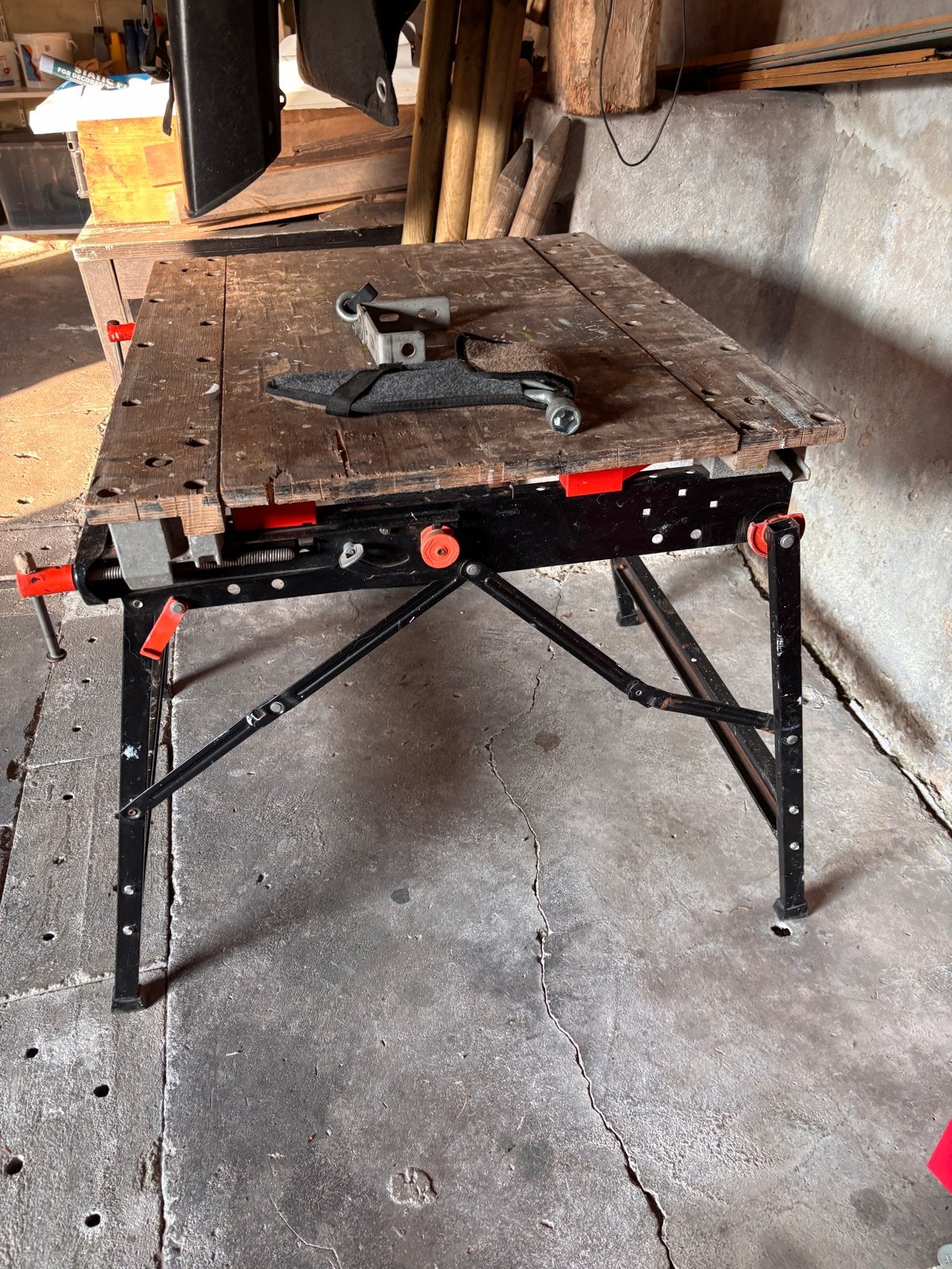 Black & Decker Workmate 2000 Werkbank, Ophalen, Gebruikt, 70 tot 120 cm, Inklapbaar