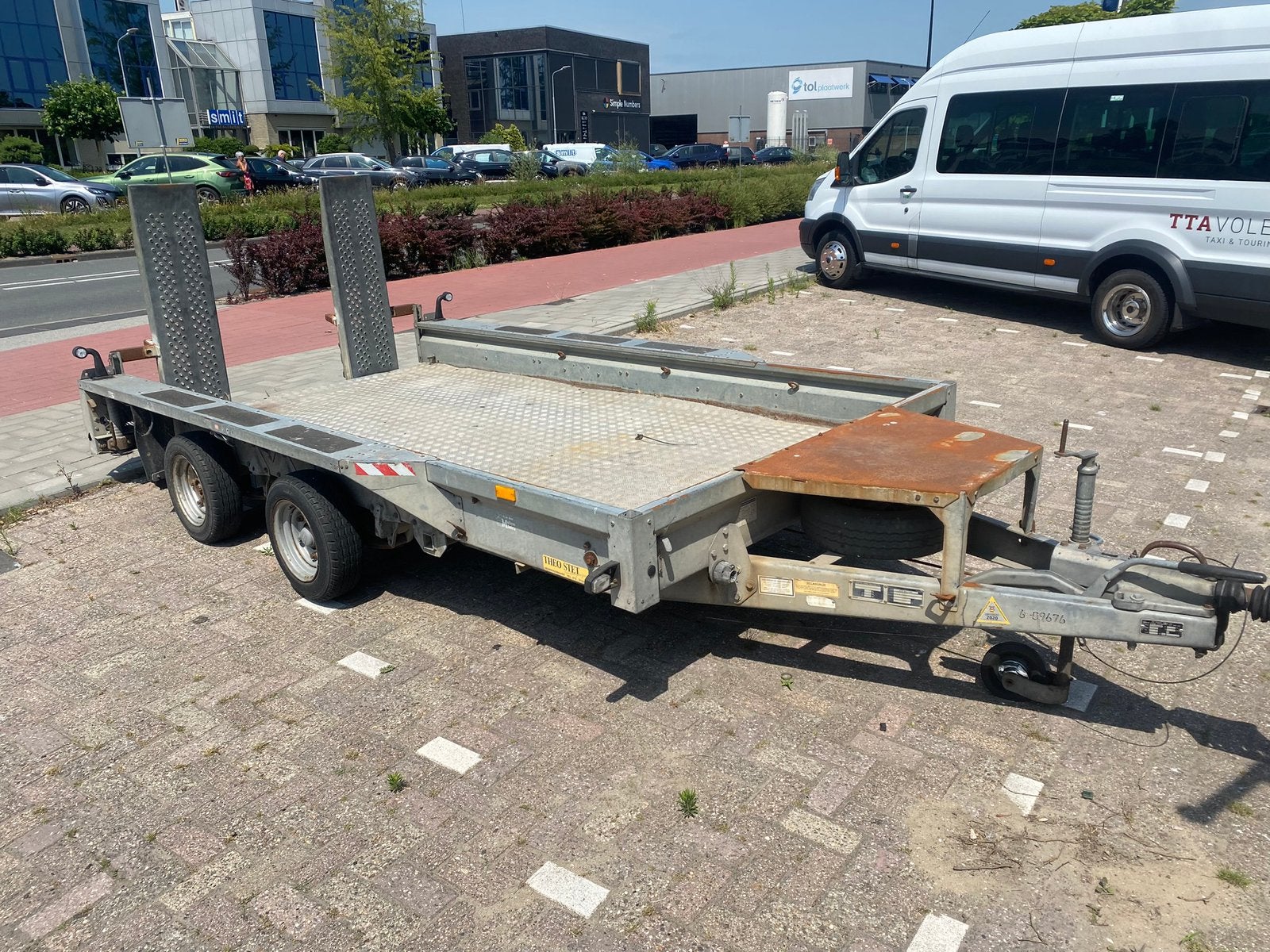 Ifor Williams aanhanger, Ophalen of Verzenden, Gebruikt