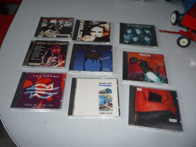 partijtje cd bon jovi kim wild europe ten sharp, Ophalen of Verzenden, Gebruikt, Rock