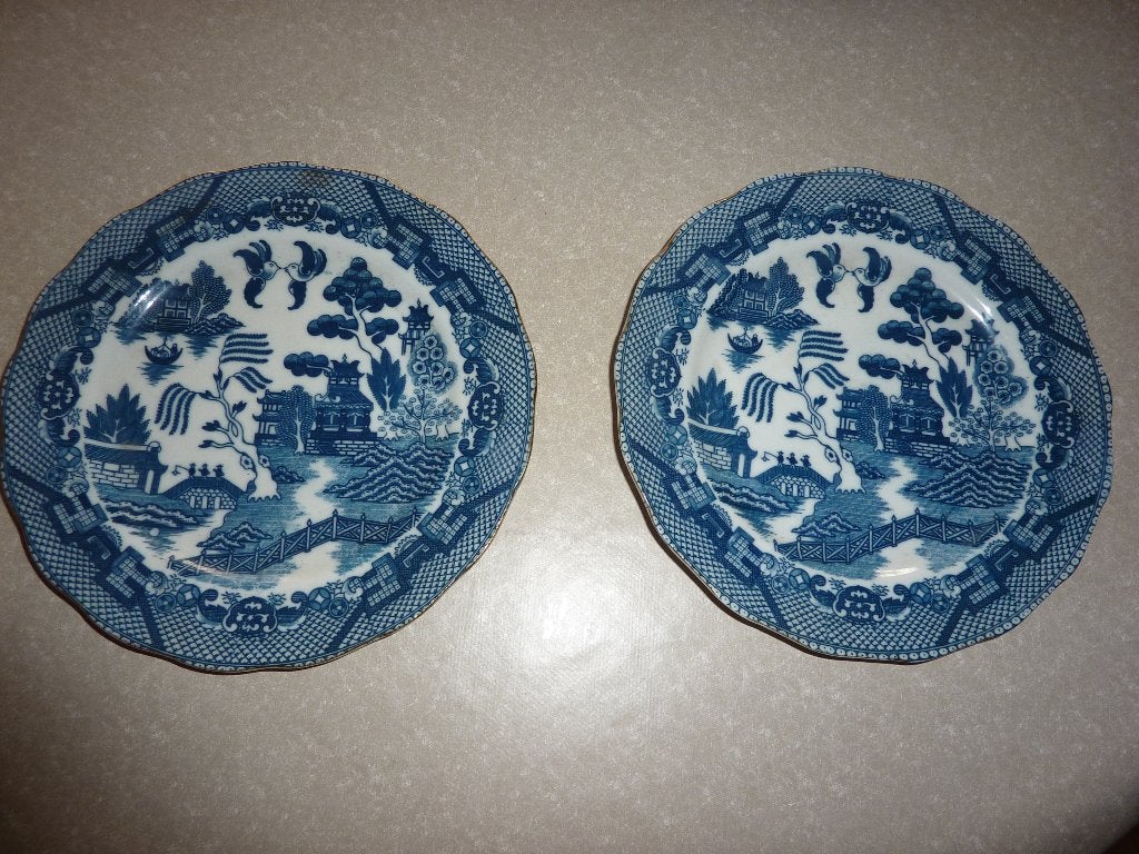 2 oude chinese schotels, Ophalen of Verzenden