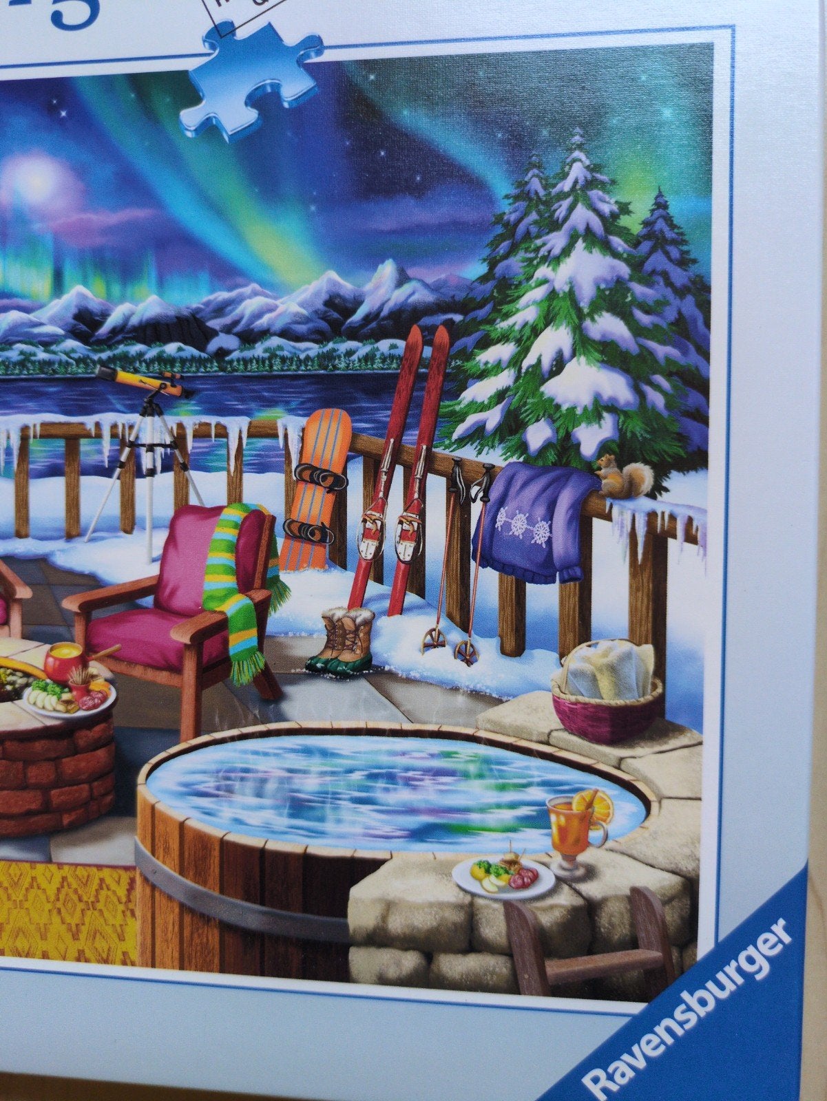 Ravensburger Legpuzzel 500 stukjes - Noorderlicht, Hobby en Vrije tijd, Ophalen, Minder dan 500 stukjes, Zo goed als nieuw, Legpuzzel