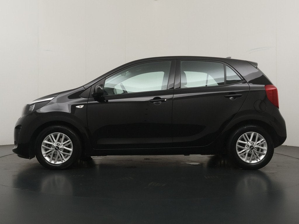Kia Picanto 1.0 DPi DynamicLine Apple & Android Carplay - Ac, Auto's, Kia, 877 kg, Stof, Gebruikt, Met garantie (alle)