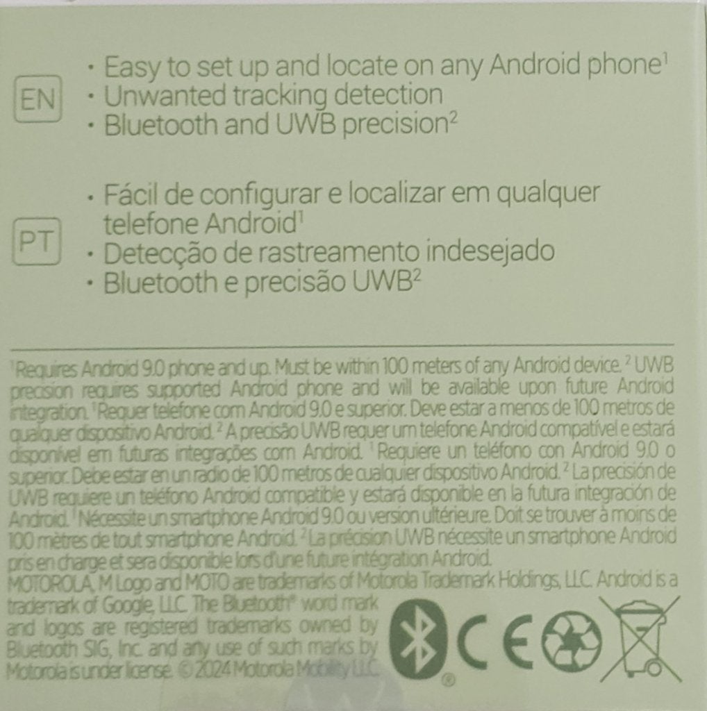 Motorola Moto Tag Groen 1-pack - Nieuw, Motorola Solutions Netherlands B.V, Nieuw, Ophalen of Verzenden, Databankweg 26, 3821 AL Amersfoort, Nederland