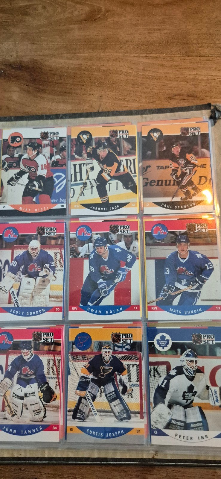 NHL Pro Set 706 Hockeykaarten Jaren '90, Ophalen of Verzenden, Gebruikt, Overige sporten, Spelerskaart