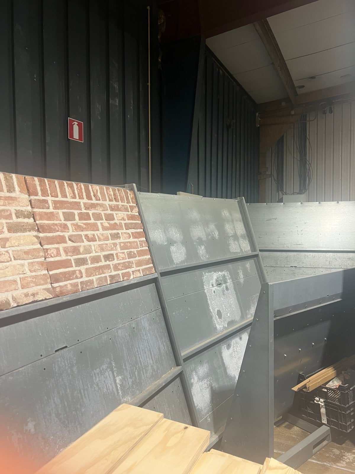 Stellingen showstellingen showborden verrijdbaar 24 stuks, Ophalen of Verzenden, Gebruikt