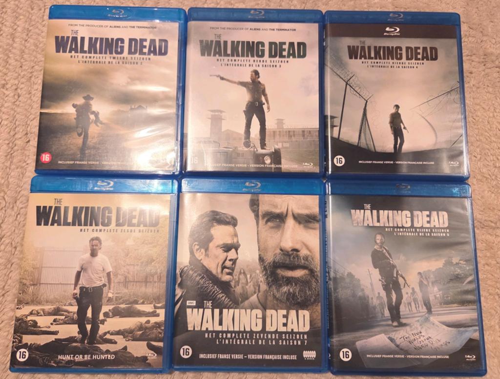 The Walking Dead Seizoenen 2 t/m 7 Blu-ray Boxset, Verzenden
