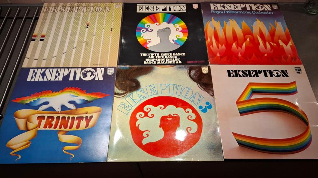Ekseption lp's, 6 stuks., Ophalen of Verzenden, Gebruikt, Overige formaten