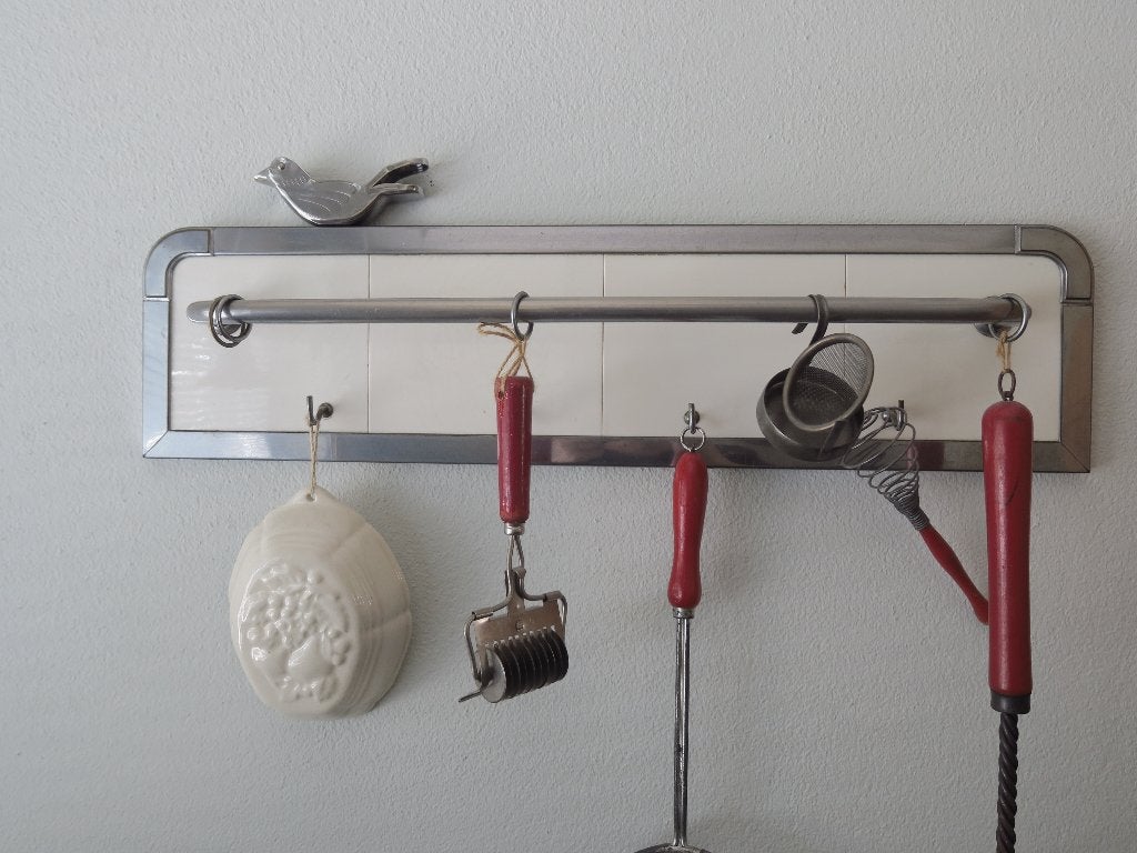 Te Koop: Mooi brocante/retro/vintage  keuken wandrek, Verzenden