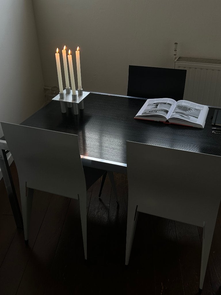 P Ibens & C Bataille TE 21 dining table for 't Spectrum, Ophalen, Gebruikt, 100 tot 150 cm, 50 tot 100 cm