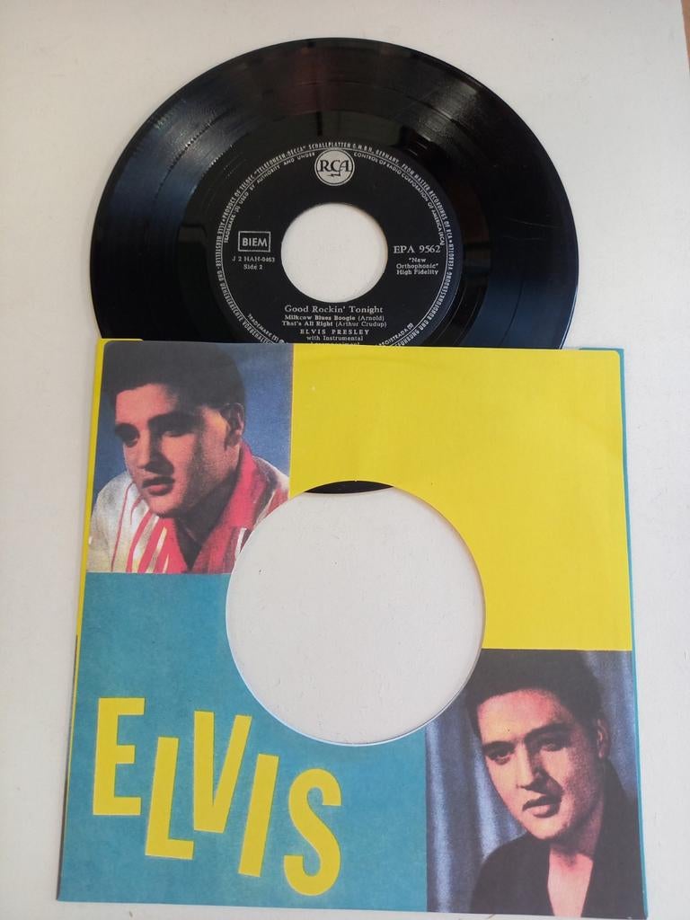 Elvis Presley epa 9562 -  Good rockin tonight, Cd's en Dvd's, Vinyl Singles, Ophalen of Verzenden, Zo goed als nieuw, Pop