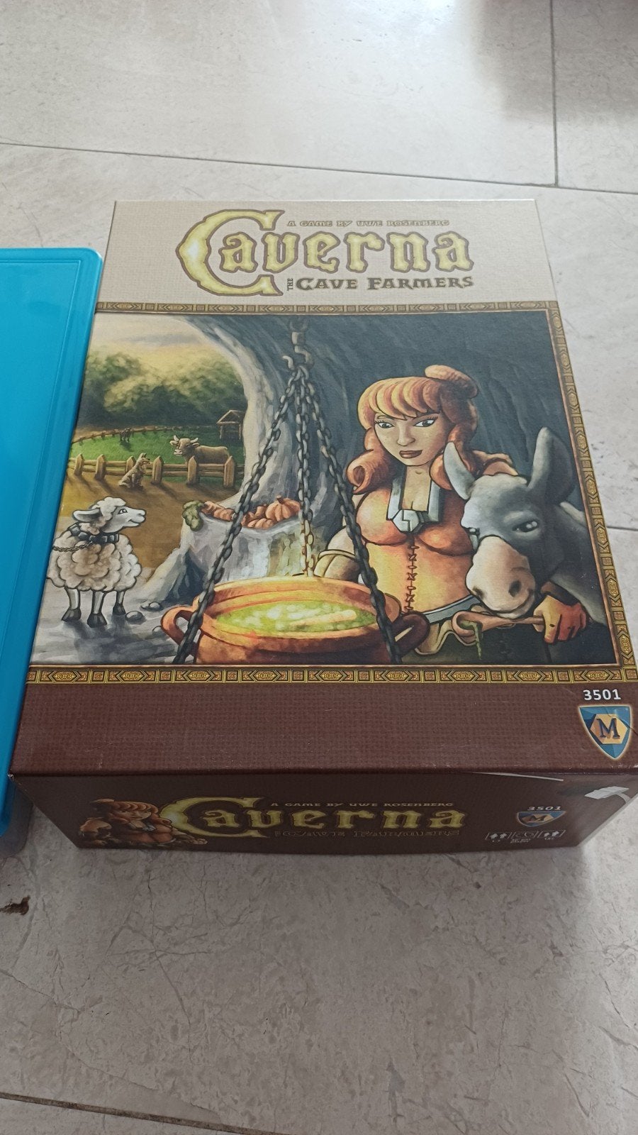 Caverna Bordspel, Ophalen, Zo goed als nieuw