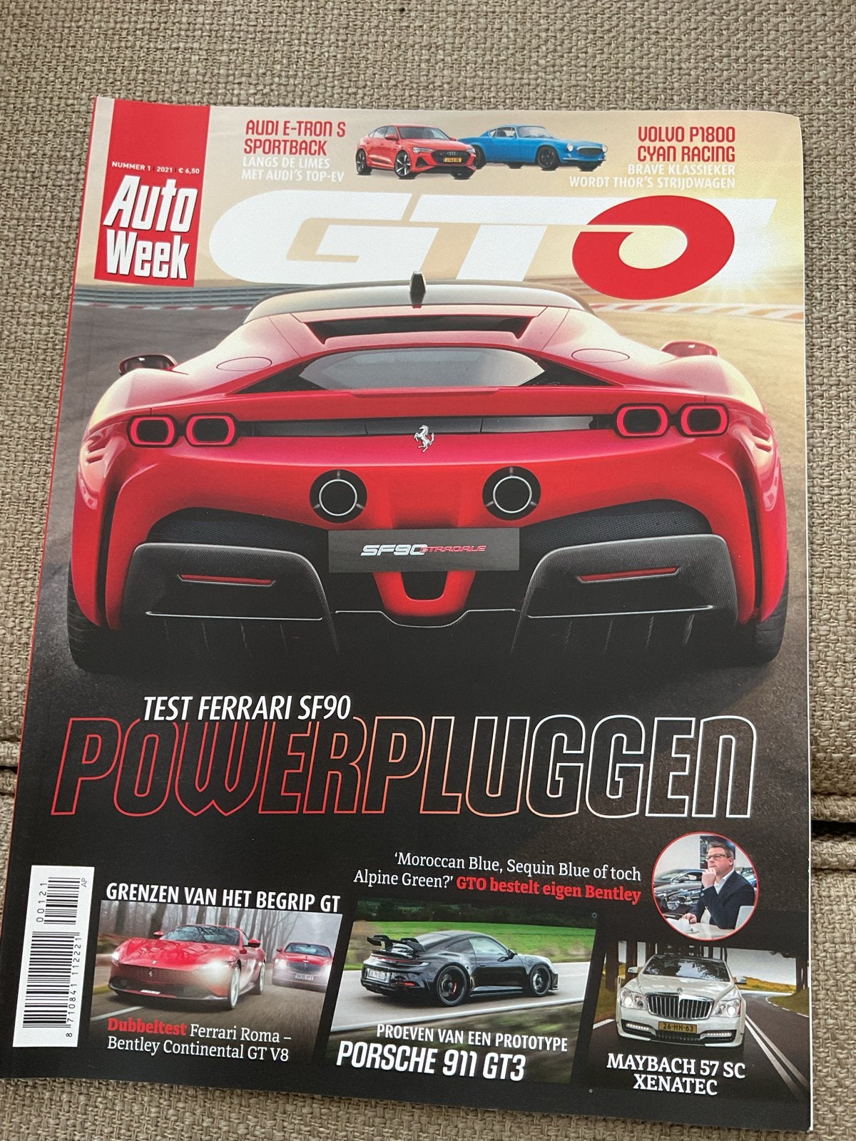 AutoWeek GTO Nummer 1 2021, Ophalen of Verzenden, Zo goed als nieuw, Overige typen