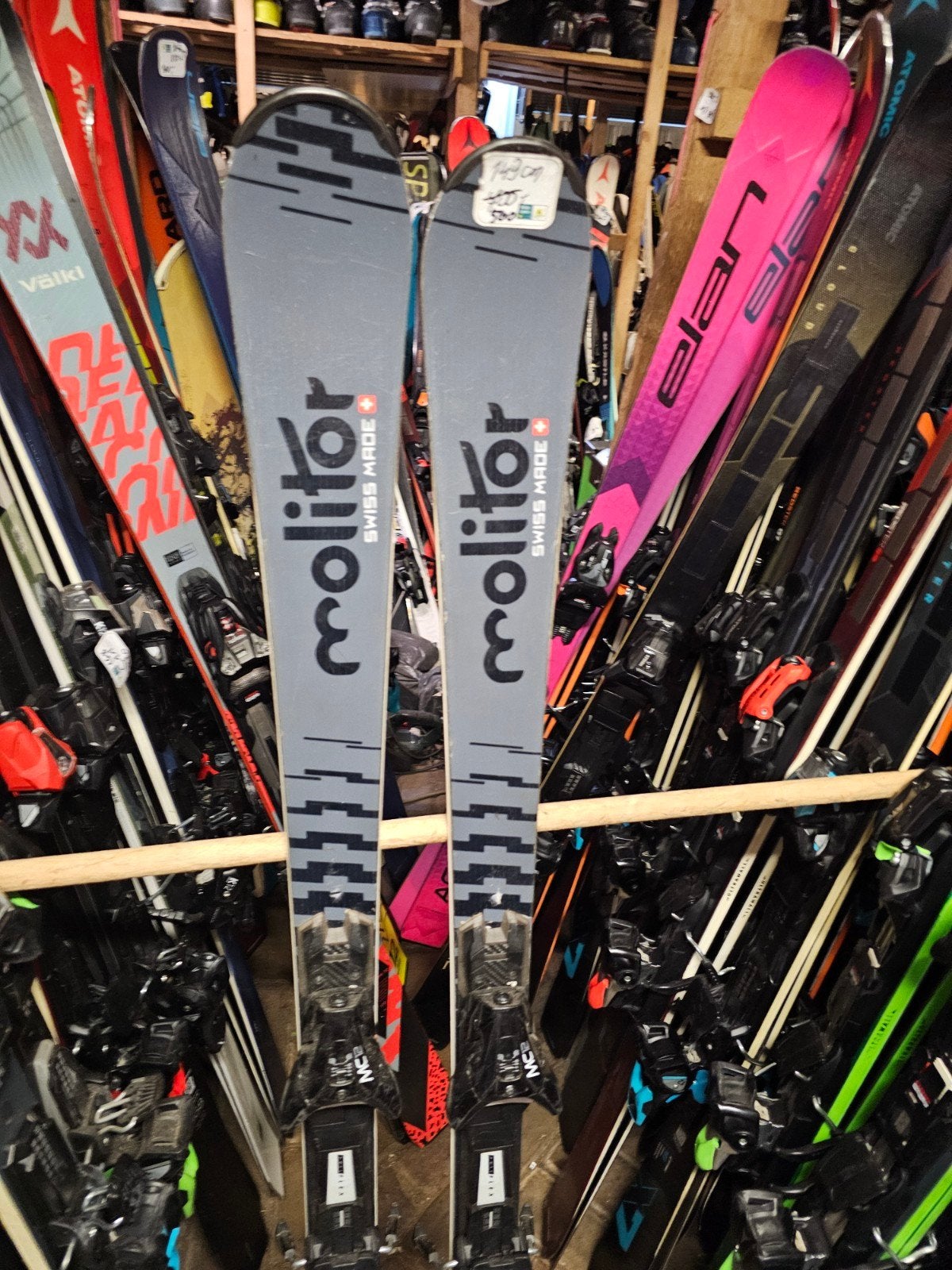 149cm MOLITOR M1 MASTER PREMIUM STOCKLI GEMAAKT LASER  1450€, Overige merken, 140 tot 160 cm, Molitor  stockli, Ophalen of Verzenden