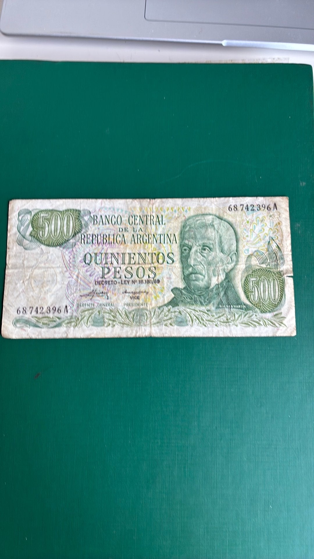 Argentinië 500 pesos, Ophalen of Verzenden, Zuid-Amerika