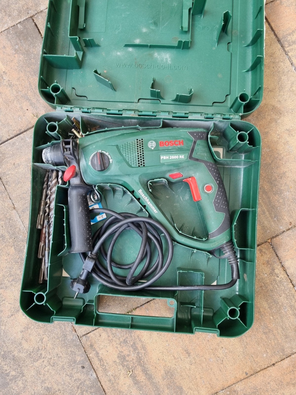 Bosch klopboormachine sds, Ophalen, Gebruikt, 400 tot 600 watt, Boormachine