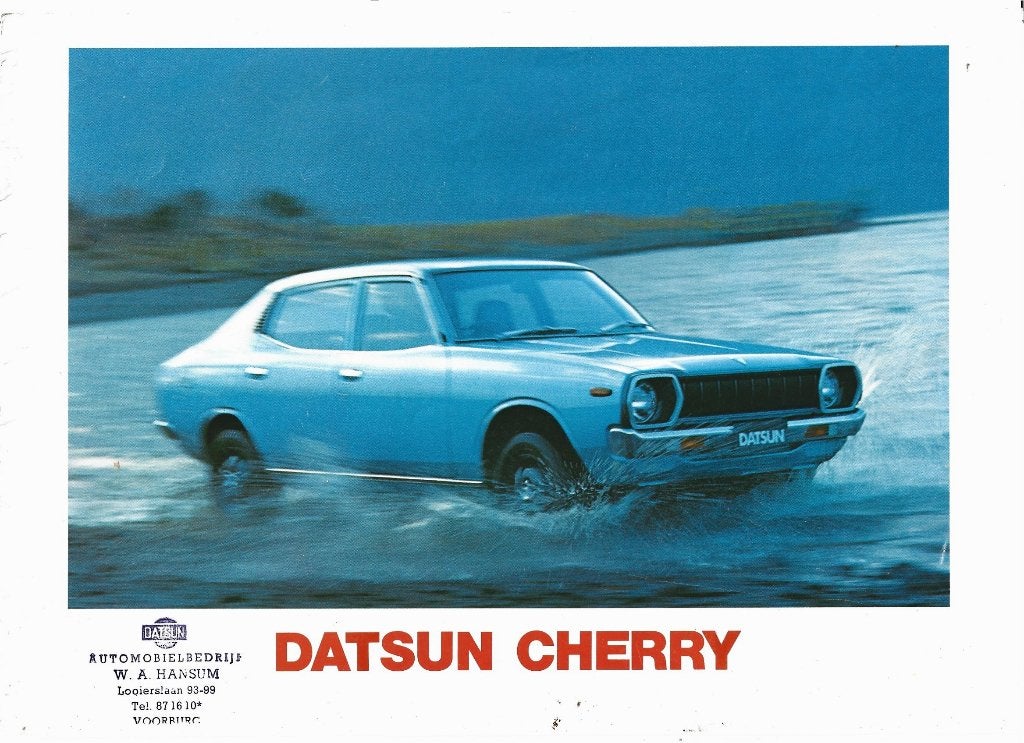 Datsun Cherry brochure 1978 (ds07) auto, Verzenden