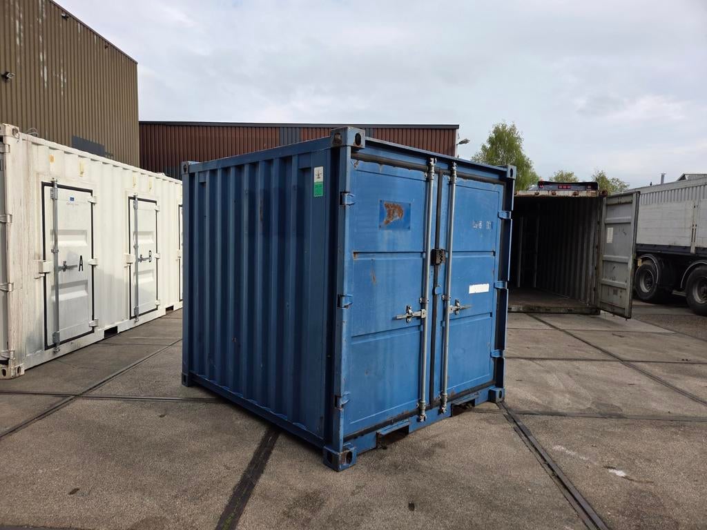 8ft container met stalen vloer, Ophalen of Verzenden